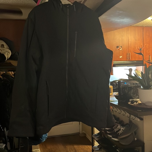 NWT Men’s prAna “Zion Quilted Jacket” Heavy or Down, Black XXL - Picture 3 of 9